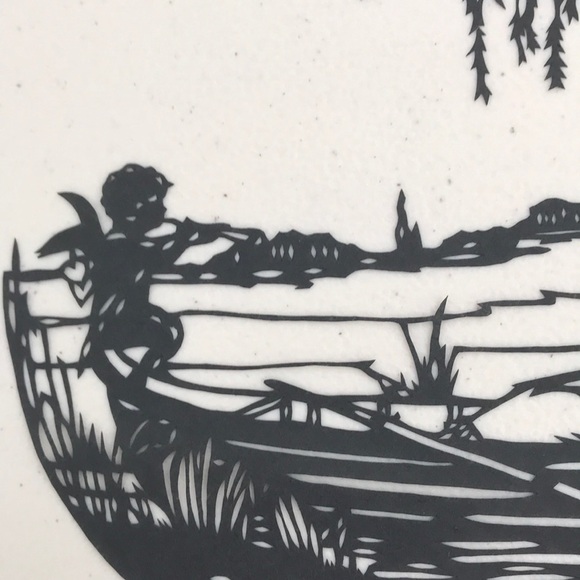 🔥ON SALE🔥Love Boat 💖 Handmade PaperCut Silhouette Scherenschn… - Picture 3 of 5